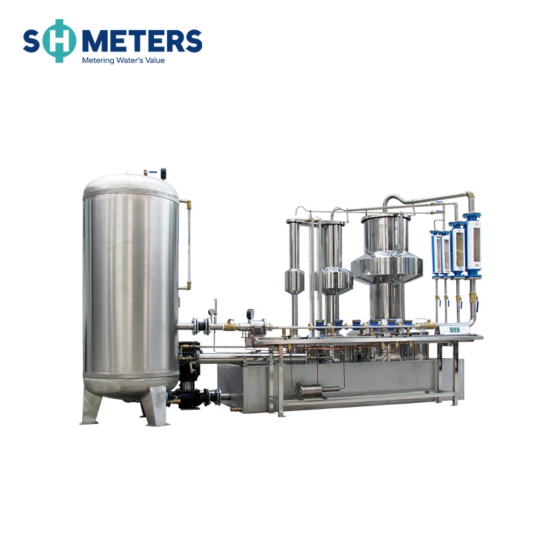 manual water meter test bench 1